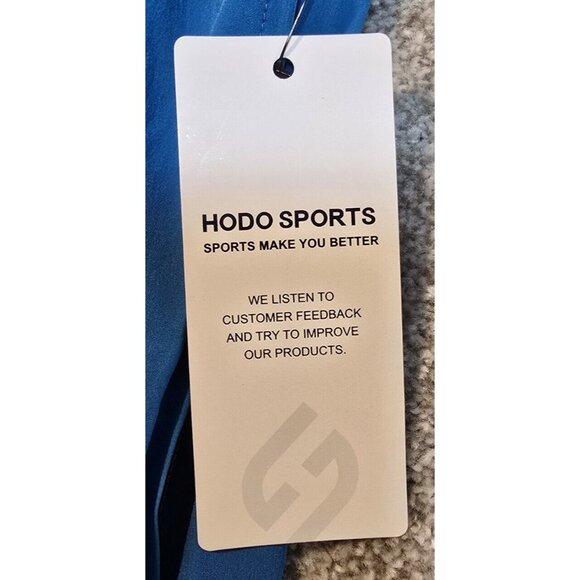 Hodo Sports Swim Trunks Pockets Lined Drawstring Blue Big & Tall Men's 3XL New - Picture 9 of 13